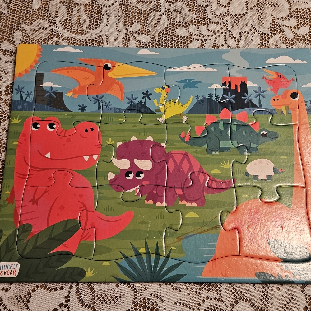 7 PUZZLES - DISNEY SHAPES - CURIOUS GEORGE - MELISSA & DOUG - NOAH'S ARK - #'S - Picture 7 of 8